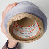 Light Grey Viscose + Nylon Thread Yarn - 3 Cones