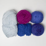 Cool Toned Yarn Bundle - 5 Balls