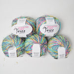 Pastel Rainbow Variegated Trendsetter Yarns Fizz Cotton Blend Yarn - 5 Balls