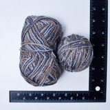 Gray + Brown Variegated Yarn - 2 Skeins