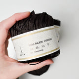 Black Satina Viscose Yarn - 3 Balls