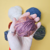 Assorted Wool + Alpaca Blend Yarn Bundle - 7 Balls