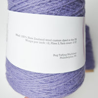 Lavender Purple Reflect Yarn Co New Zealand Wool Yarn - 3 Cones