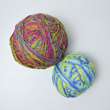 Variegated Cotton Yarn - 2 Balls