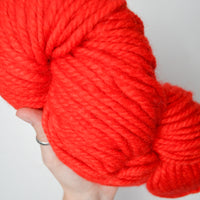 Red Paterna Pat-Rug Super Bulky Wool Rug Yarn - 1 Skein