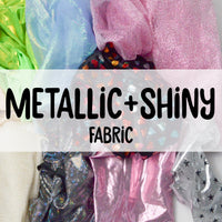 Metallic + Shiny Fabric Scrap Bag