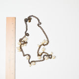 J. Crew Faux Pearl Cluster Necklace Default Title