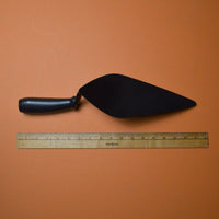 Black Metal Brick Trowel with Plastic Handle Default Title