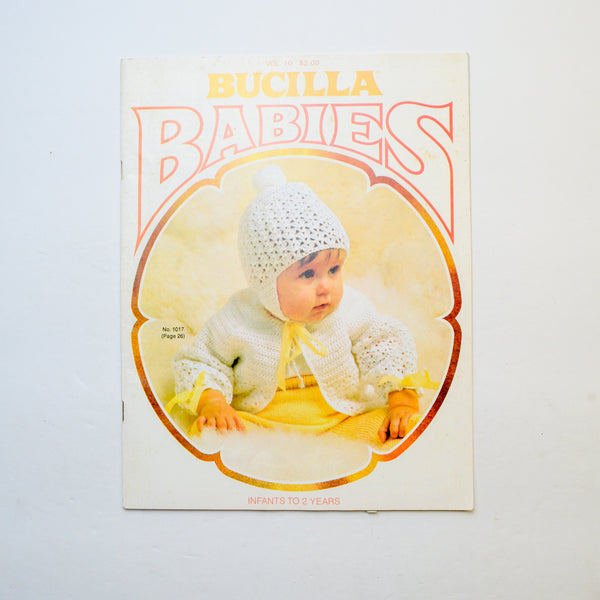 Vintage 1977 Bucilla Babies, Vol. 10 Default Title