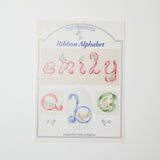 Just Cross Stitch Ribbon Alphabet Pattern Booklet Default Title