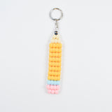 Pencil Bead Buddy Keychain Kit