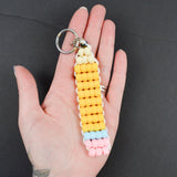 Pencil Bead Buddy Keychain Kit