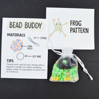 Frog Bead Buddy Keychain Kit