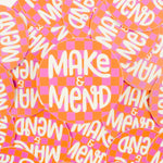 Make & Mend Groovy Sticker