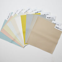 Pastel Silicone Faux Leather Panel Bundle Default Title