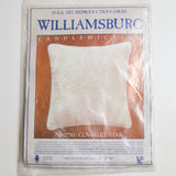 Williamsburg Reproduction Star Pillow Cover Candlewicking Kit Default Title