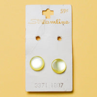 Streamline Light Yellow Buttons - Set of 2 Default Title