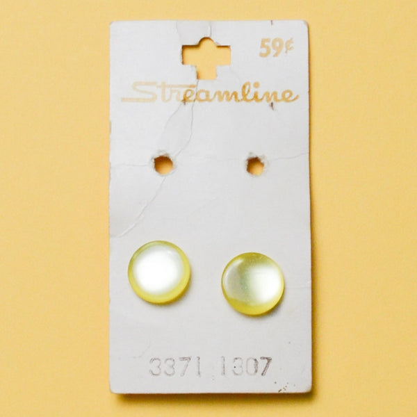 Streamline Light Yellow Buttons - Set of 2 Default Title