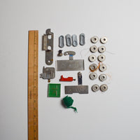 Metal Bobbins + Assorted Sewing Machine Accessories Default Title