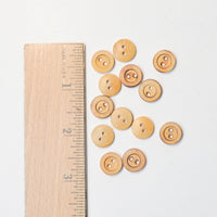 1/2" Wooden Buttons - Set of 13 Default Title