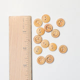 1/2" Wooden Buttons - Set of 13 Default Title