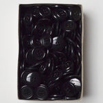 Black Four-Hole Buttons, Size 40 (1") Default Title