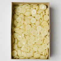 Cream Four-Hole Buttons, Size 24 (5/8") Default Title