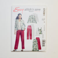 McCall's M5081 Set Pattern Size B (14-20) Default Title