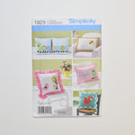 Simplicity 1929 Pillows Pattern (One Size) Default Title