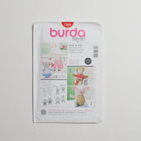 Burda Style 7409 Rabbit + Bear Sewing Pattern (One Size) Default Title