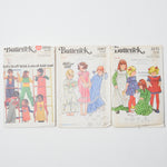 Butterick Children's Sizes 4 + 5 Clothing Sewing Pattern Bundle - Set of 2 Default Title