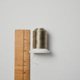 Robison-Anton Rayon 40 wt. Machine Embroidery Thread - 2572 Grayrod, 1100 Yd Spool (Opened) Default Title