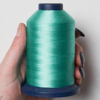 Robison-Anton Rayon 40 wt. Machine Embroidery Thread - 2516 Aqua Pearl, 5500 Yd Spool Default Title