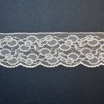 Beige Floral Lace Trim - By the Yard Default Title