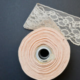 Beige Floral Lace Trim - By the Yard Default Title