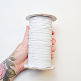 White 1/4" Elastic Cord - By the Yard Default Title