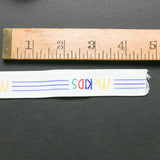 McKids White Elastic, 0.9" Wide - By The Yard Default Title