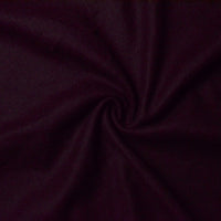 Dark Burgundy Wool Woven Fabric, 62" Wide - By the Yard Default Title