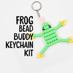 Frog Bead Buddy Keychain Kit