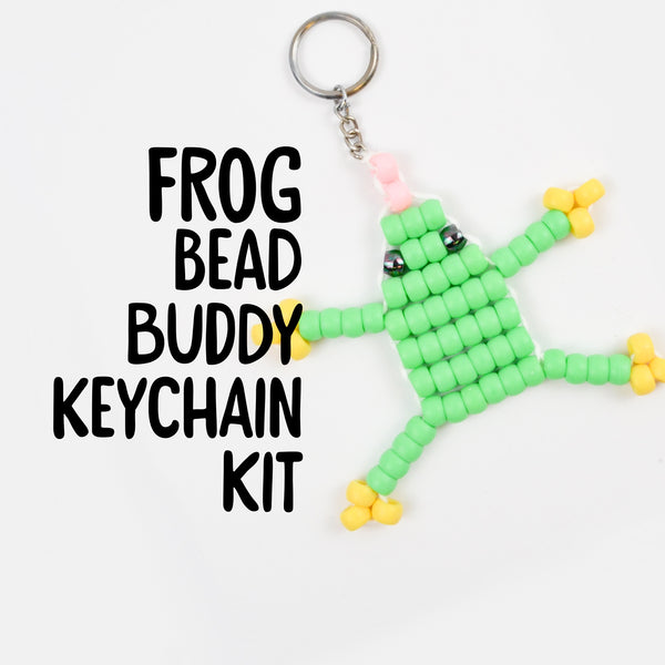 Frog Bead Buddy Keychain Kit