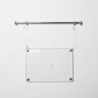 Glass Floating Frame with Hanger - 5" x 7" Default Title