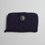 Navy Vera Bradley Quilted Wallet Default Title