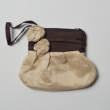 Brown Zipper Pouch Default Title