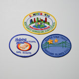 Girl Scout Patches - Set of 3 Default Title