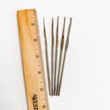 Bundle of Five Small Crochet Hooks