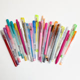 Ten Colorful Fancy Pens