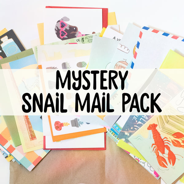 Mystery Snail Mail Pack