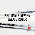 Sewing + Knitting Gauge