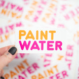 Paint Water Sticker