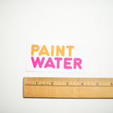 Paint Water Sticker